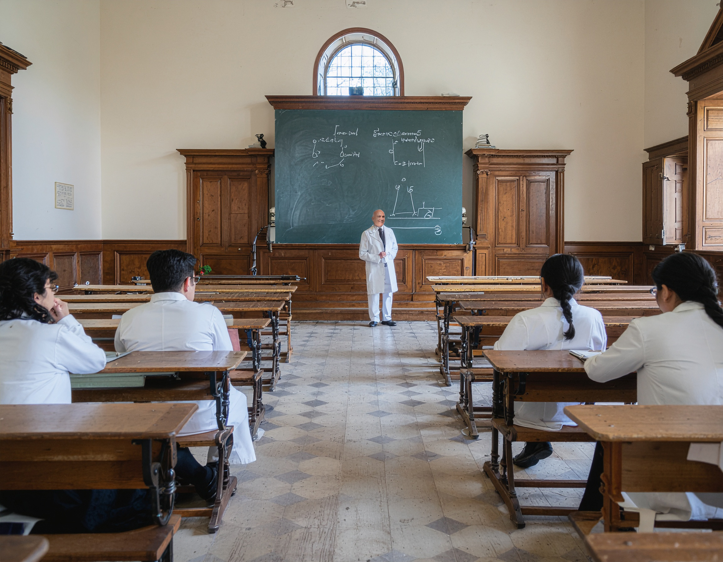 Firefly_Historische-Szene-aus-dem-Jahr-1890-in-Berlin-Die-erste-Schule-fuer-Haltungsforschung-492112 - Antonio Berlin- Die erste Schule für Haltungsforschung